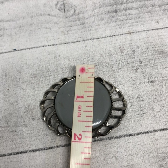 Vintage MUSI clip on shoe clips big statement, pair. - Picture 7 of 7